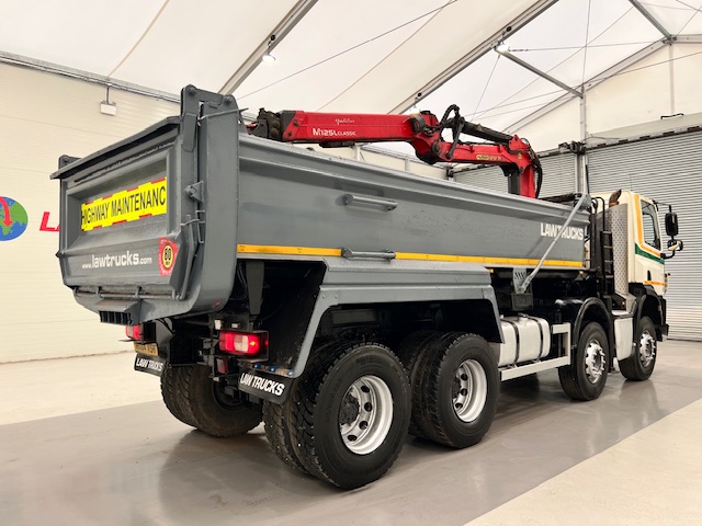 DAF CF 400 8×4 Day Cab Steel Tipper Grab