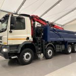 DAF CF85 410 8×4 Day Cab Steel Tipper Grab - thumbnail