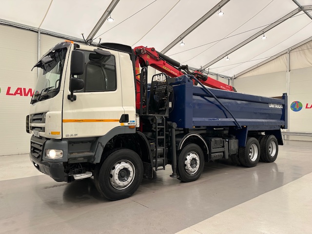 DAF CF85 410 8×4 Day Cab Steel Tipper Grab