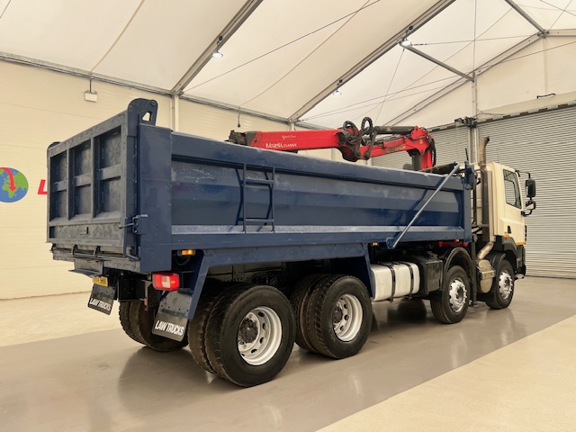 DAF CF85 410 8×4 Day Cab Steel Tipper Grab