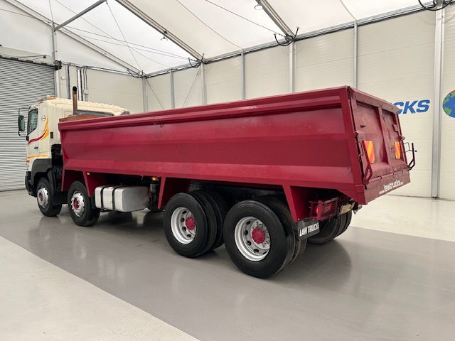 Hino 3241 700 8×4 Sleeper Cab Steel Tipper