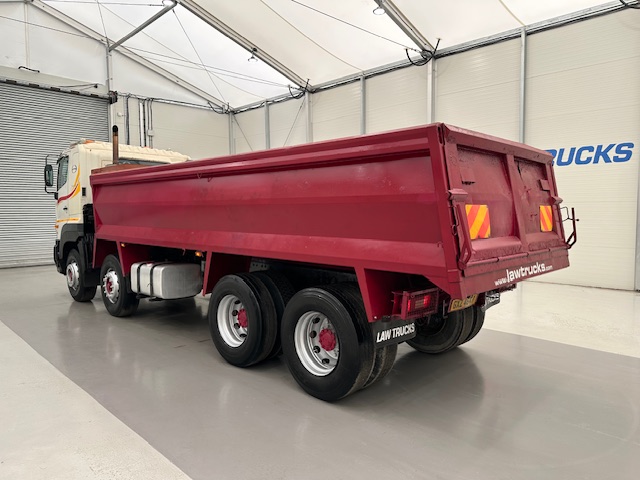 Hino 3241 700 8×4 Sleeper Cab Steel Tipper