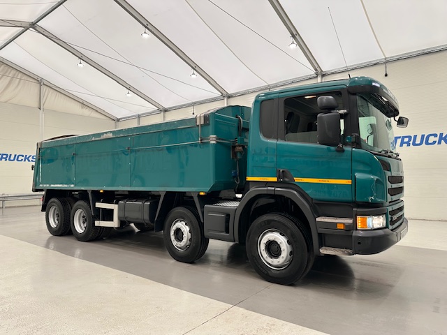 Scania P360 8×4 Rest Cab Tipper Manual