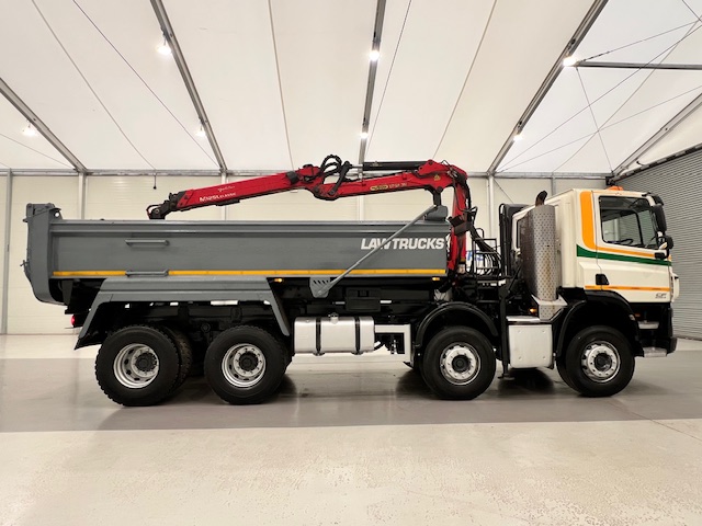 DAF CF 400 8×4 Day Cab Steel Tipper Grab