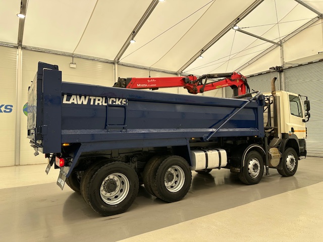 DAF CF85 410 8×4 Day Cab Steel Tipper Grab