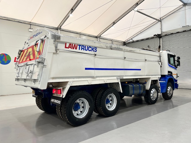 Scania P410 8×4 Rest Cab Tipper Manual