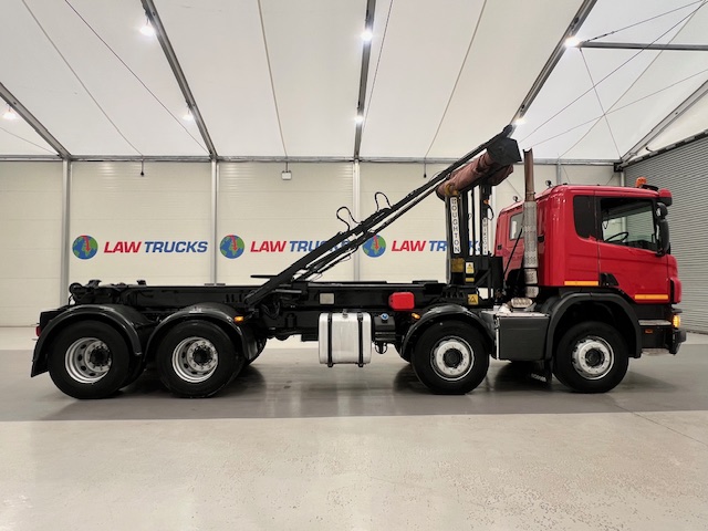 Scania P410 8×4 Day Cab Hookloader Manual