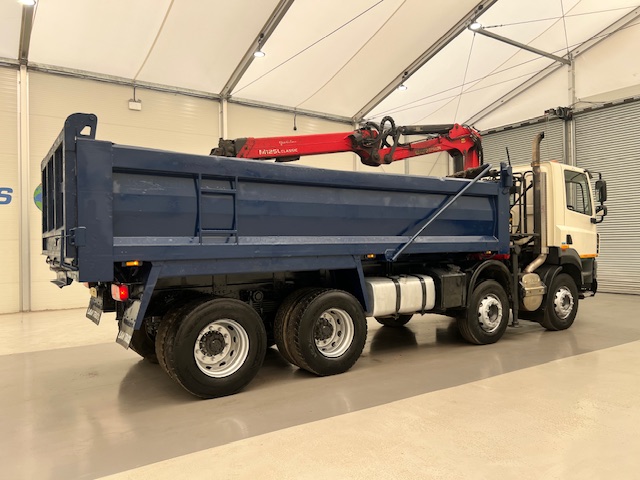 DAF CF85 410 8×4 Day Cab Steel Tipper Grab