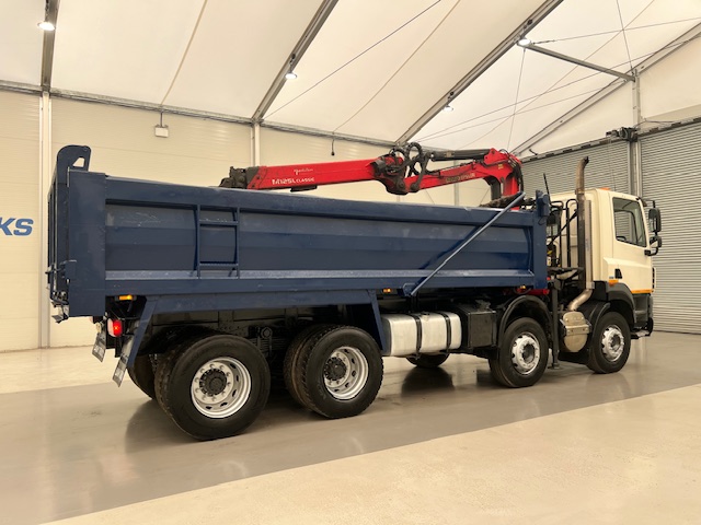 DAF CF85 410 8×4 Day Cab Steel Tipper Grab
