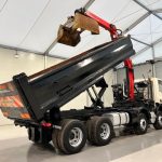 DAF CF85 410 8×4 Day Cab Steel Tipper Grab - thumbnail