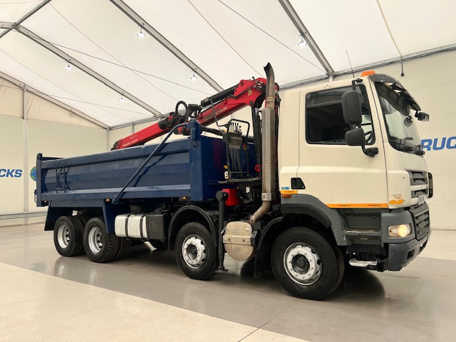 DAF CF85 410 8×4 Day Cab Steel Tipper Grab