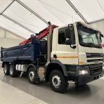 DAF CF85 410 8×4 Day Cab Steel Tipper Grab - thumbnail