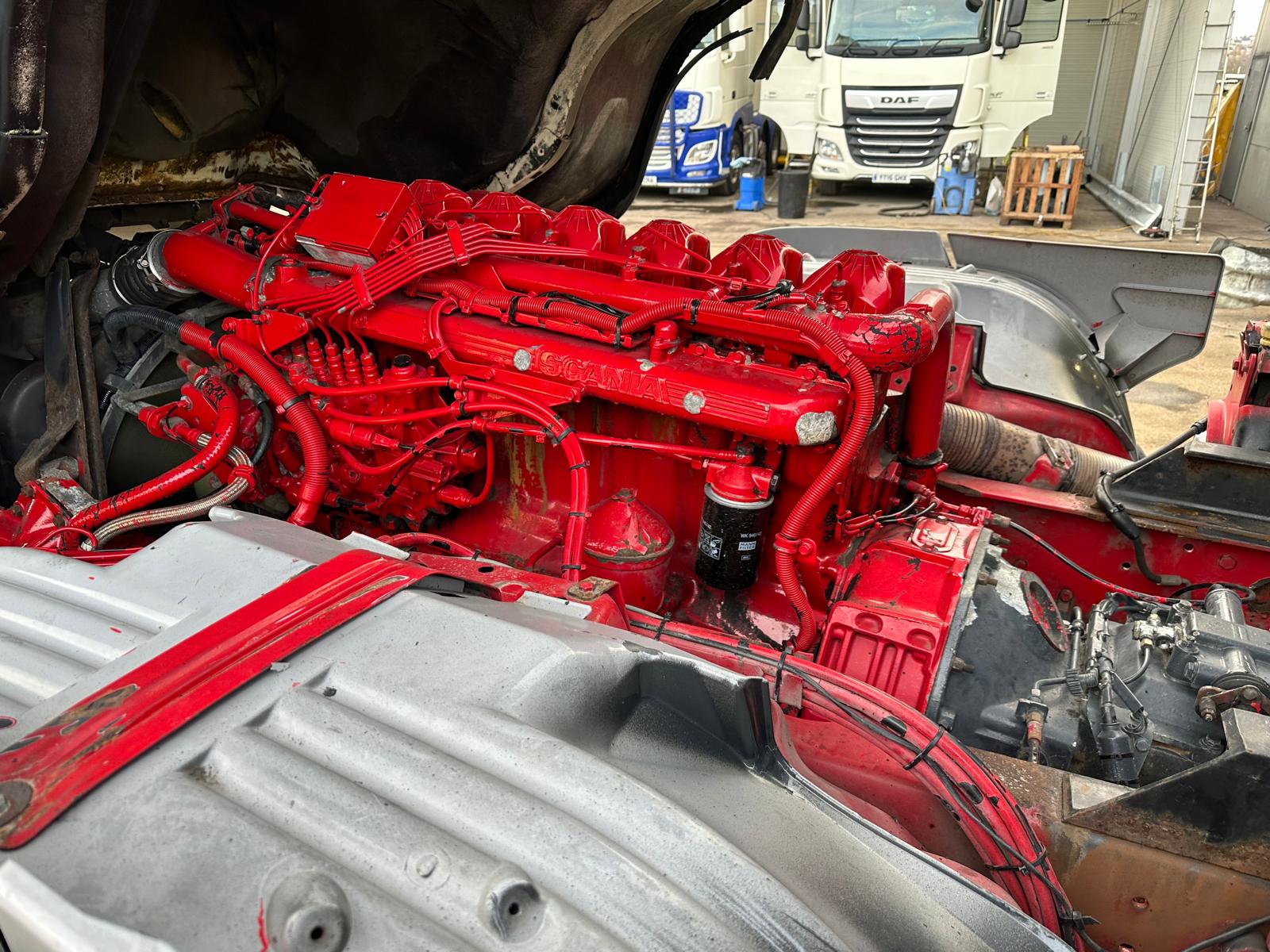 Scania P94 260 10 Tyre Sleeper Cab Flatbed