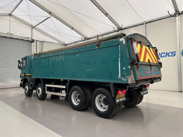 Scania P360 8×4 Rest Cab Tipper Manual