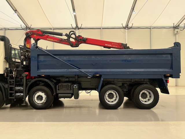 DAF CF85 410 8×4 Day Cab Steel Tipper Grab