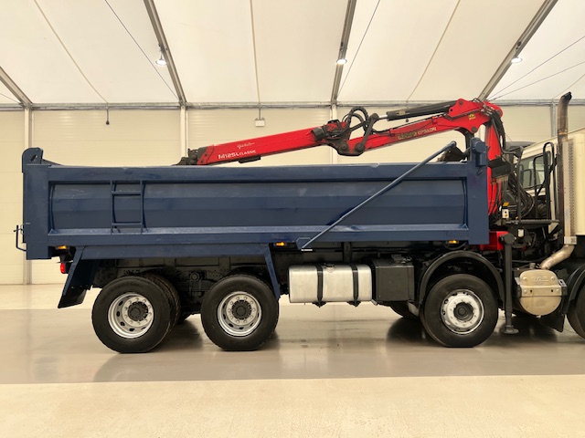 DAF CF85 410 8×4 Day Cab Steel Tipper Grab