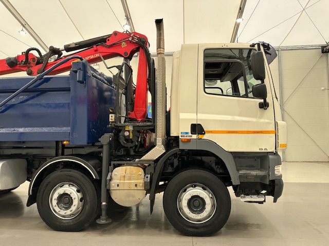 DAF CF85 410 8×4 Day Cab Steel Tipper Grab