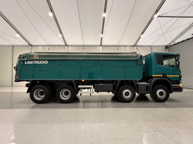 Scania P360 8×4 Rest Cab Tipper Manual