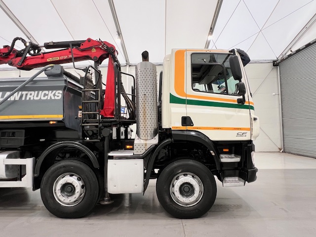 DAF CF 400 8×4 Day Cab Steel Tipper Grab