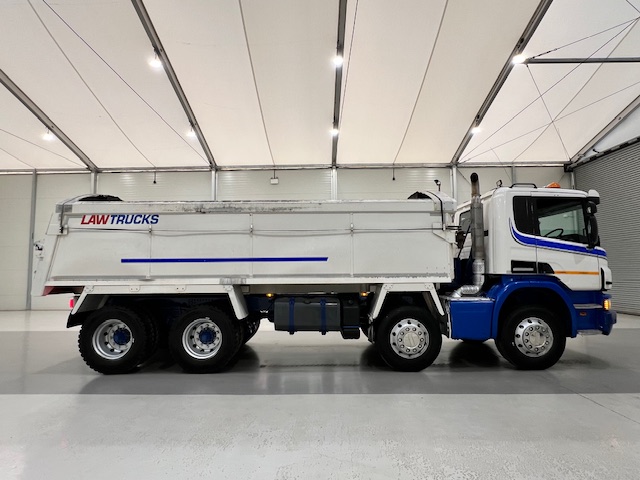 Scania P410 8×4 Rest Cab Tipper Manual