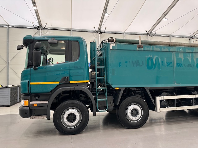 Scania P360 8×4 Rest Cab Tipper Manual