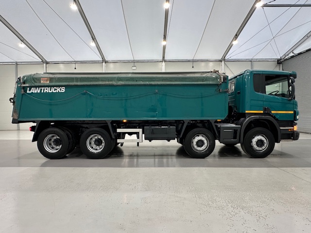 Scania P360 8×4 Rest Cab Tipper Manual