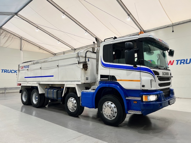 Scania P410 8×4 Rest Cab Tipper Manual