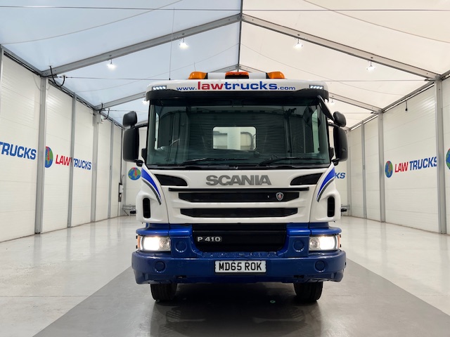 Scania P410 8×4 Rest Cab Tipper Manual