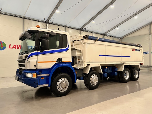 Scania P410 8×4 Rest Cab Tipper Manual