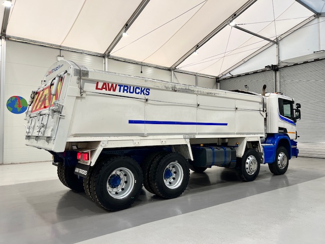 Scania P410 8×4 Rest Cab Tipper Manual