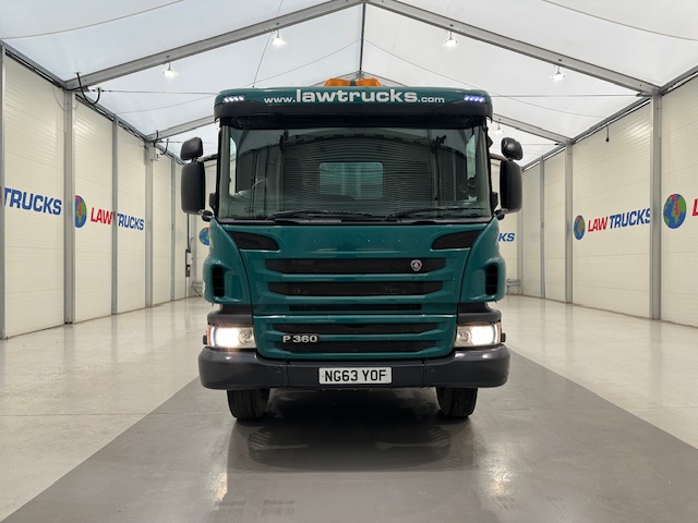 Scania P360 8×4 Rest Cab Tipper Manual