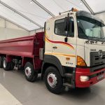 Hino 3241 700 8×4 Sleeper Cab Steel Tipper - thumbnail