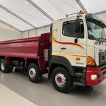 Hino 3241 700 8×4 Sleeper Cab Steel Tipper - thumbnail