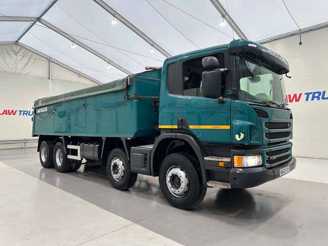 Scania P360 8×4 Rest Cab Tipper Manual