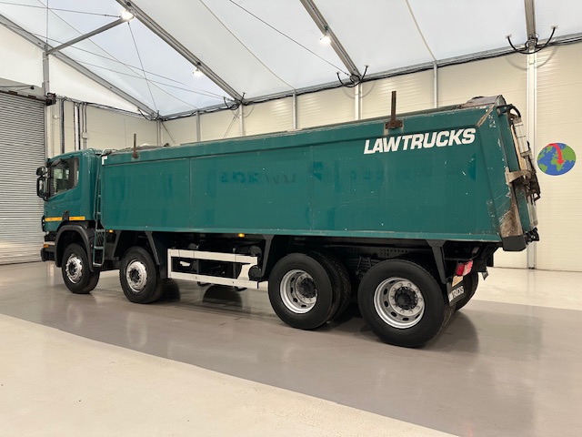 Scania P360 8×4 Rest Cab Tipper Manual