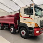 Hino 3241 700 8×4 Sleeper Cab Steel Tipper - thumbnail
