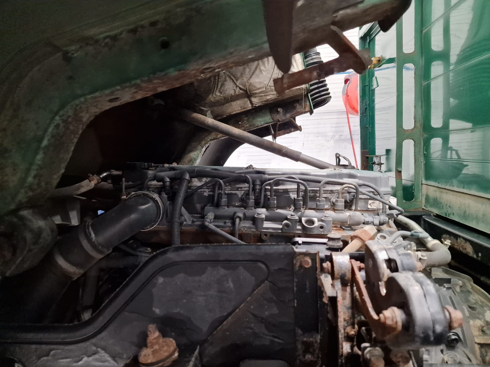 DAF LF55 220 Day Cab Dropside Crane