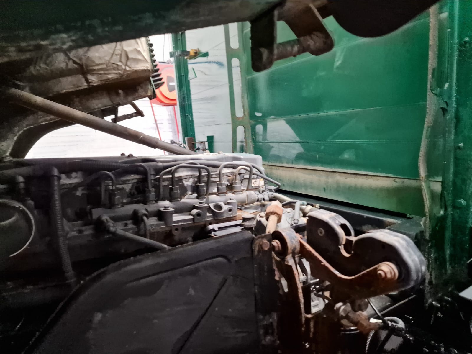 DAF LF55 220 Day Cab Dropside Crane