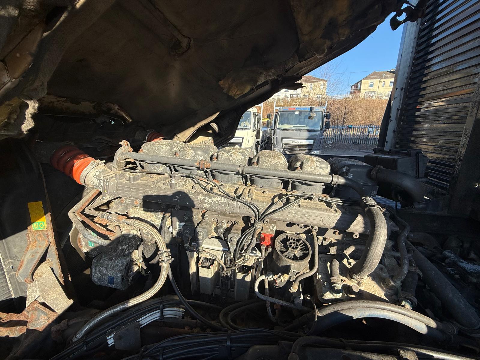 Scania 124 470 6×2 10 Tyre Sleeper Cab Flatbed