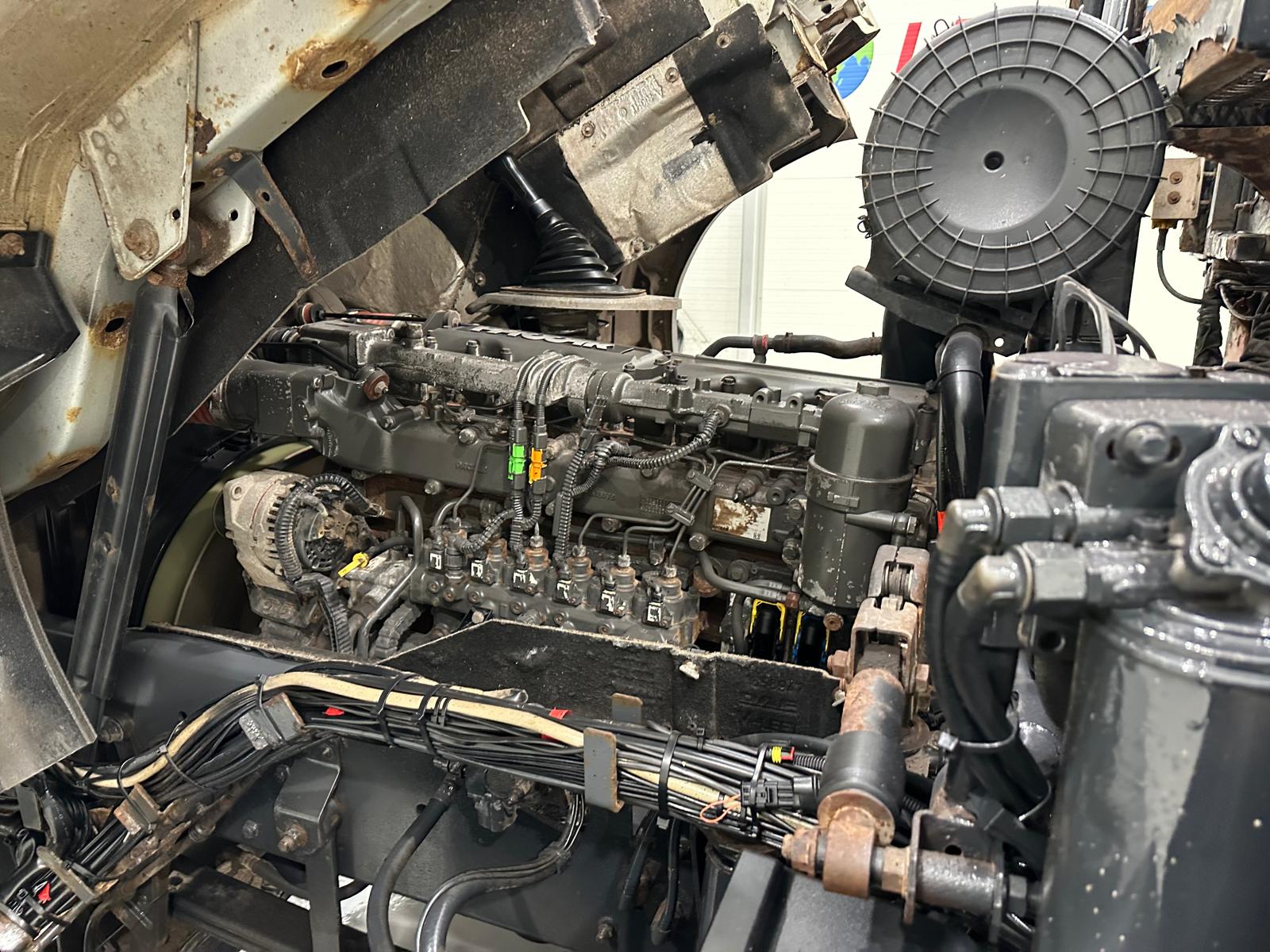 DAF CF75 310 6×4 Steel Tipper Grab Manual