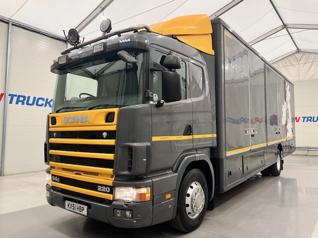 Scania R94 220 4×2 Sleeper Cab Box Van Manual