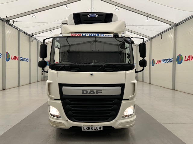 DAF CF 290 6×2 Rear Steer Fridge Box