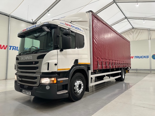 Scania P250 4×2 Sleeper Cab Curtainsider