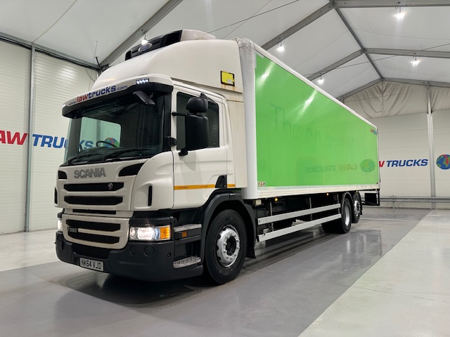Scania P280 6×2 Rear Lift Day Cab Fridge Box