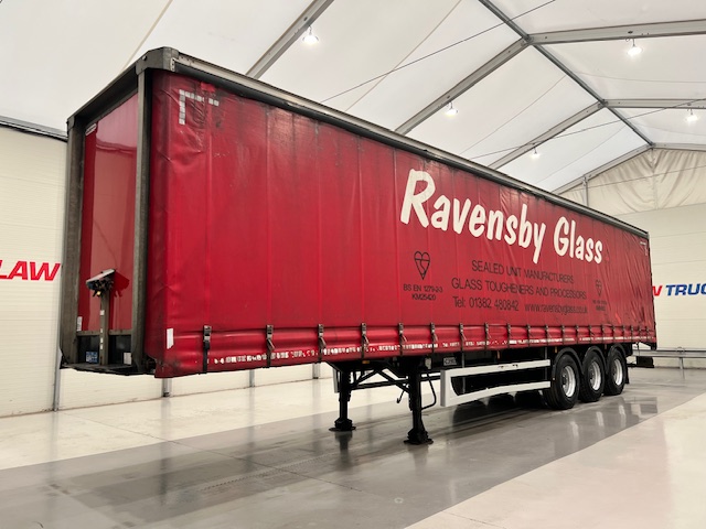Montracon Tri Axle 4.2m Curtainsider Trailer Moffat Brackets