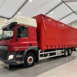 DAF CF 290 6×2 Rear Lift Sleeper Cab Curtainsider - thumbnail