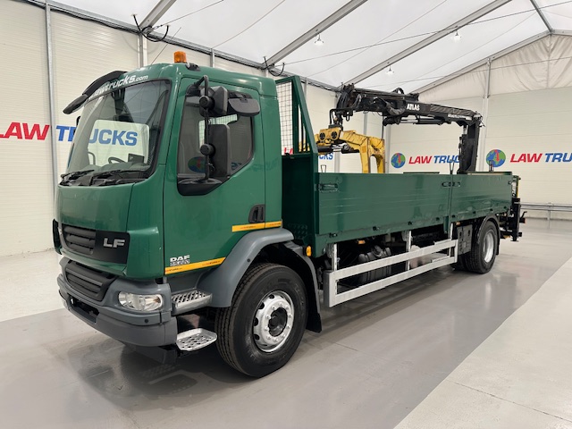 DAF LF55 220 Day Cab Dropside Crane