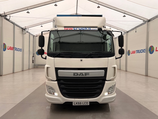 DAF CF 290 6×2 Rear Steer Fridge Box