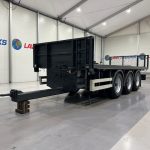 Montracon Tri Axle Flatbed Drawbar Trailer - thumbnail