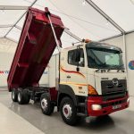 Hino 3241 700 8×4 Sleeper Cab Steel Tipper - thumbnail